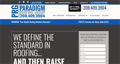 Desktop Screenshot of paradigmidaho.com